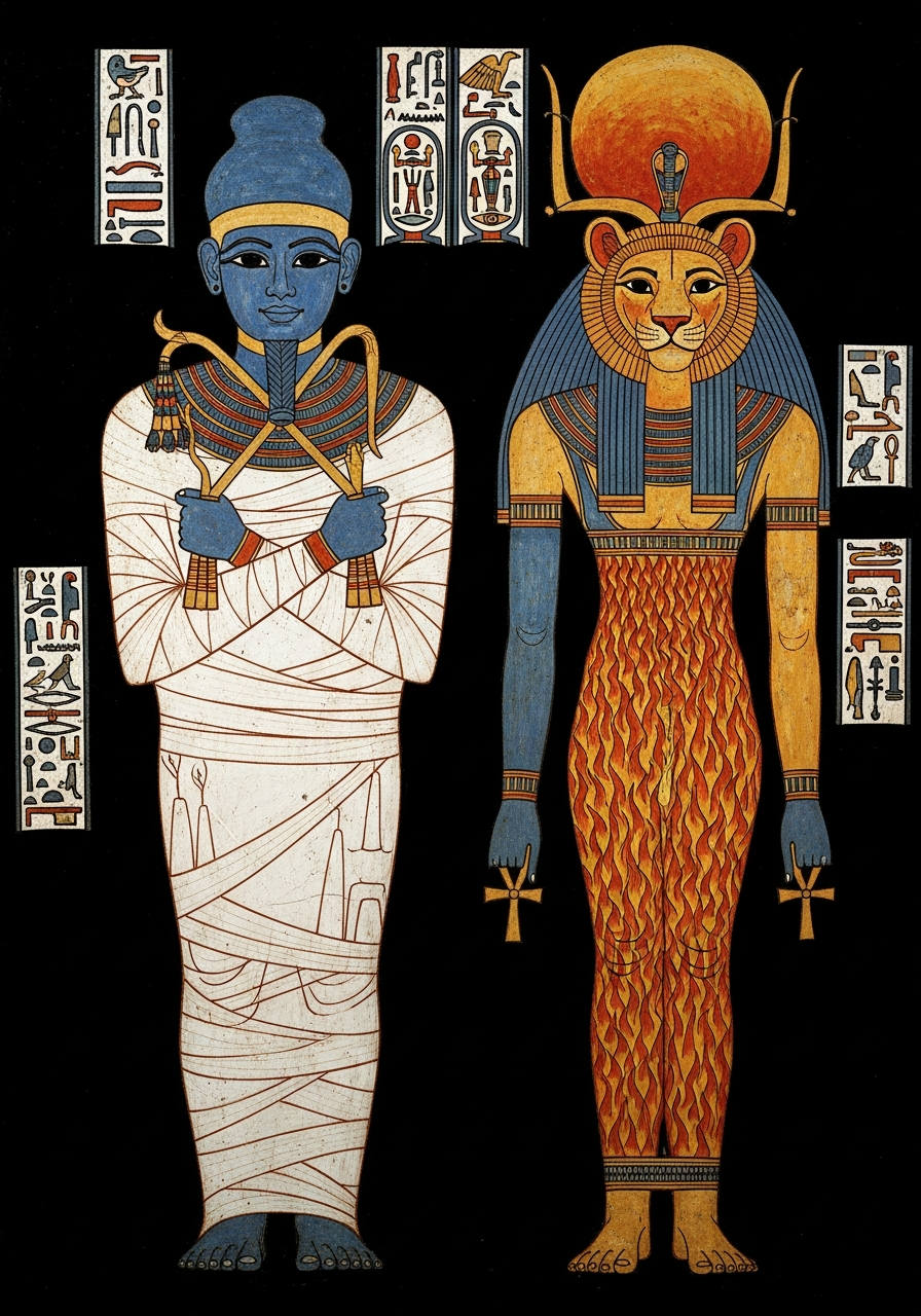 Ptah and Sekhmet